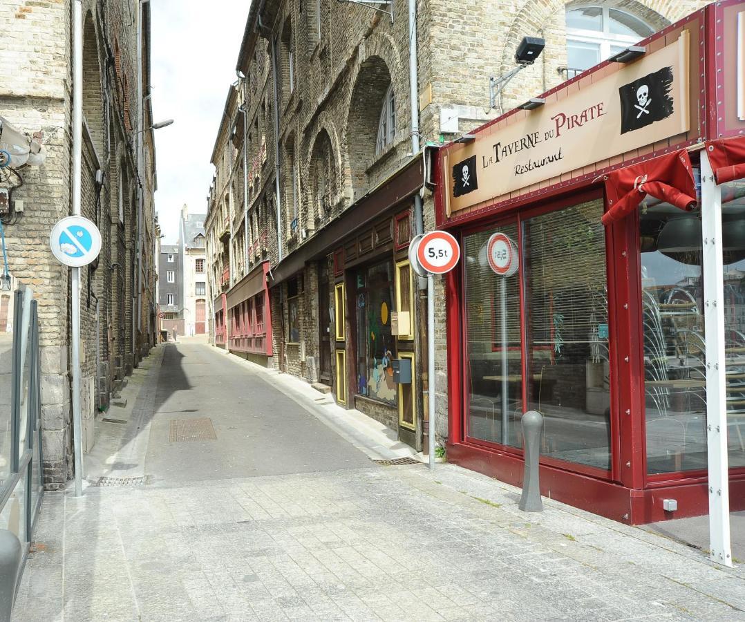 Au Colombage Bleu 2 A 4 Pers Apartment Dieppe Exterior foto